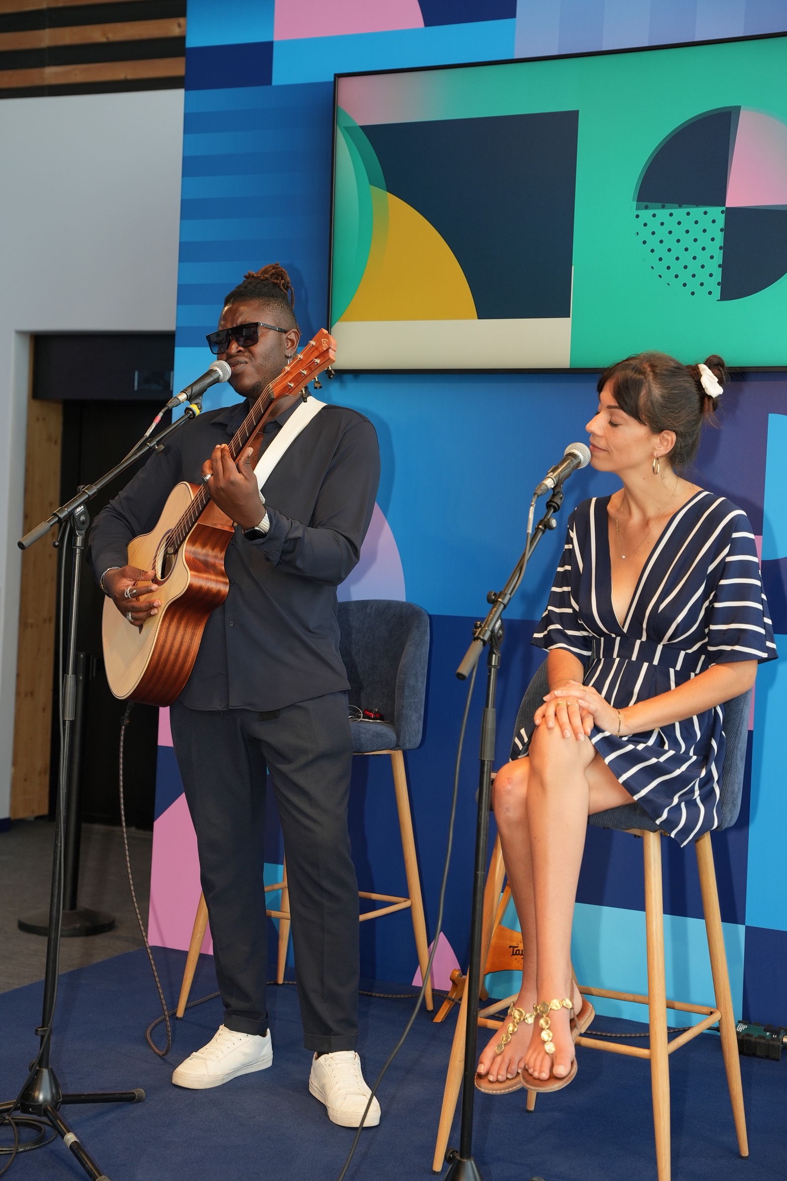LoungeDuo en concert lors d'un événement privé