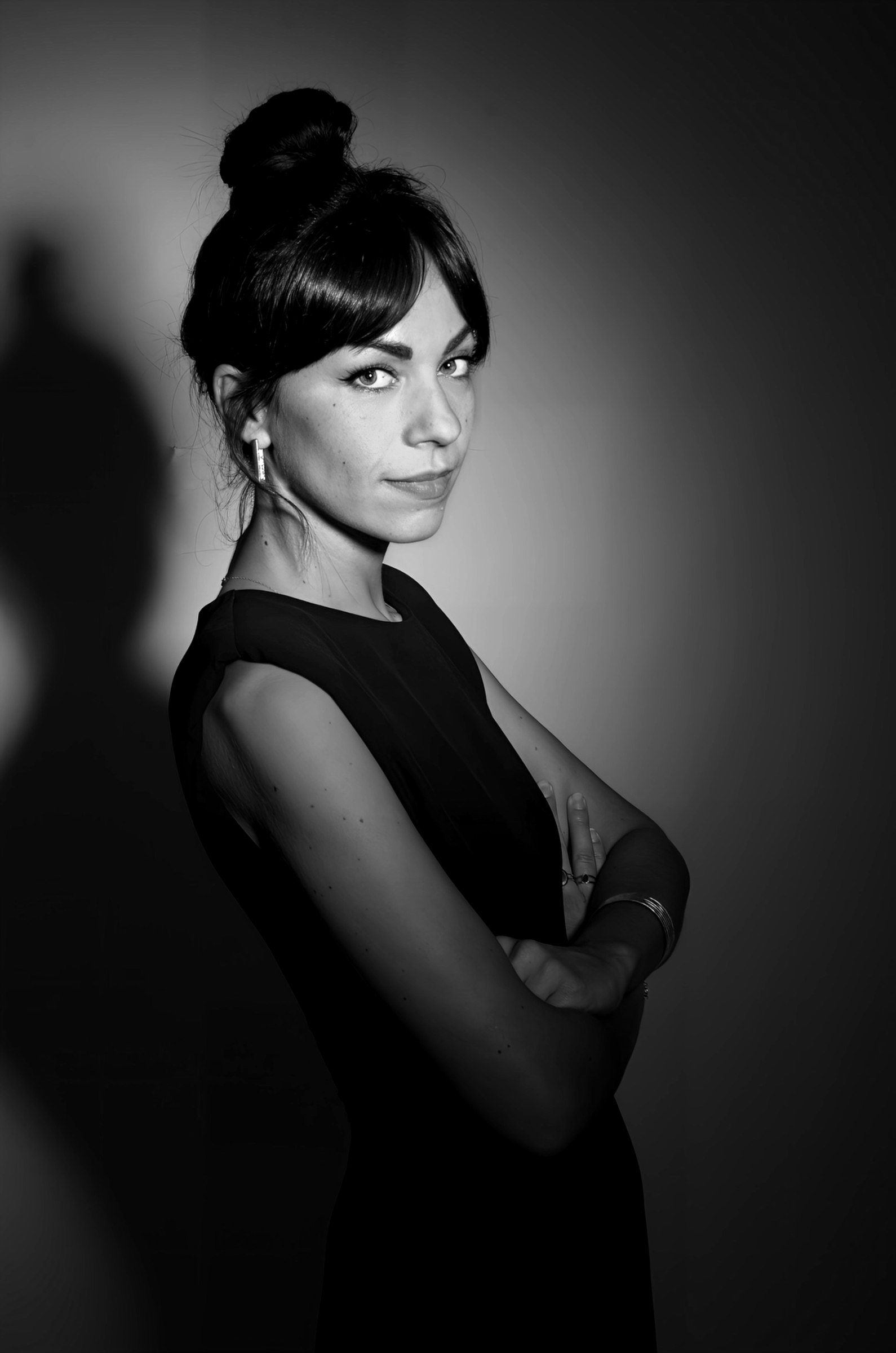 Portrait en noir et blanc de Marey