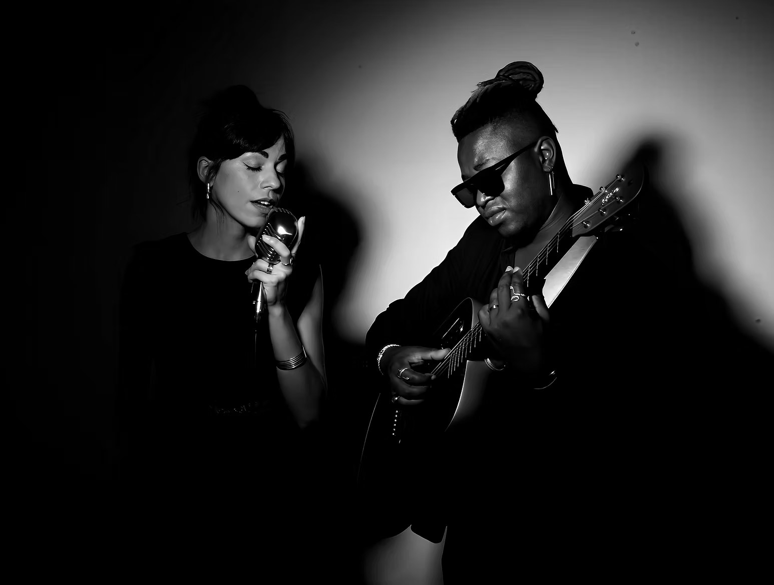Marey et Eric, LoungeDuo en concert à Paris